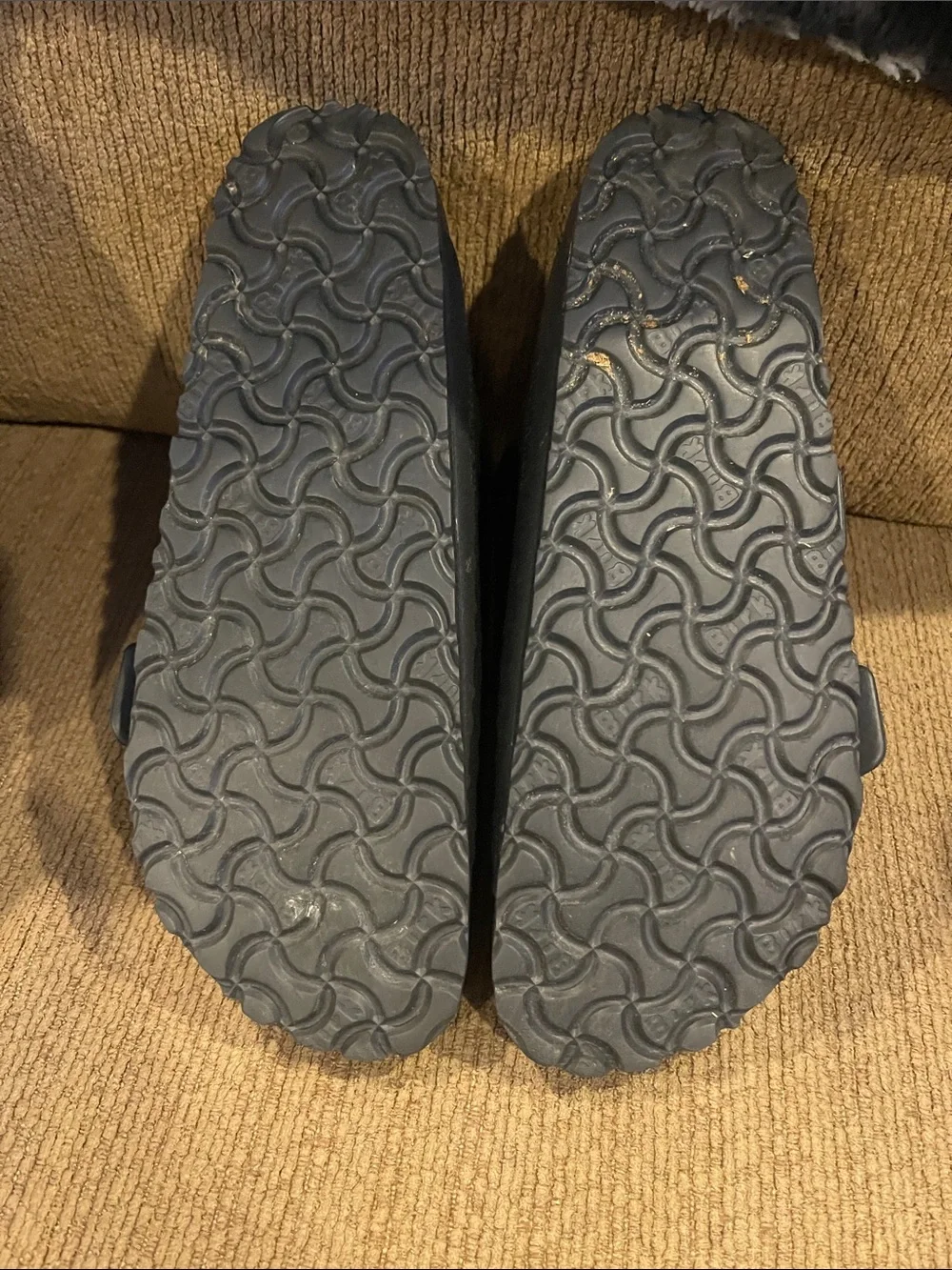 Birkenstock Black Contoured Slide Sandals